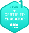 SAM实验室认证的教育工作者1级
